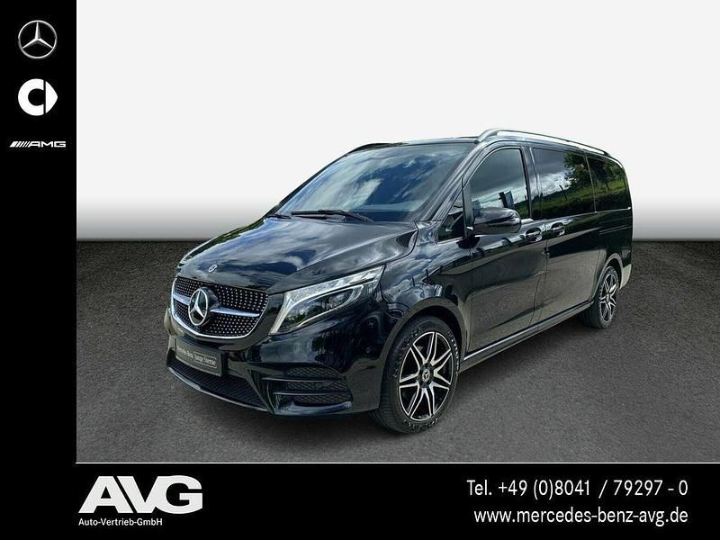 Obsidianschwarz Gebraucht 2022 Mercedes V250 AMG Van / Kleinbus | 61.900 € (Teuer) - Bild 1/4