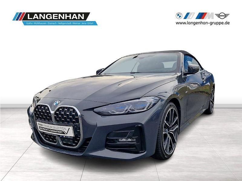 Grau Gebraucht 2021 BMW 430 Cabriolet M Sport Cabrio | 33.949 € (Guter Preis) - Bild 1/4