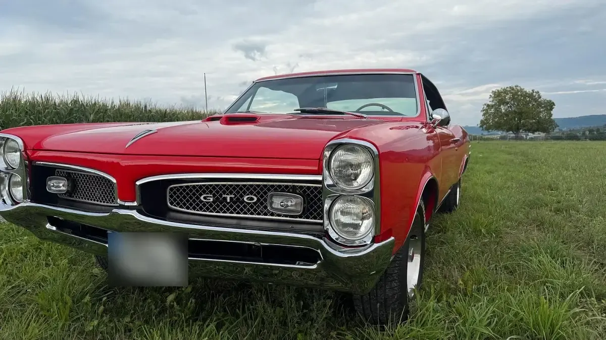 Gebraucht Pontiac GTO 265 PS (194 kW) 1967 Rot Coupé