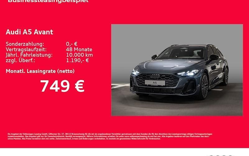 Neu Audi A5 Ambiente 299 PS (219 kW) 2026 Blau Kombi