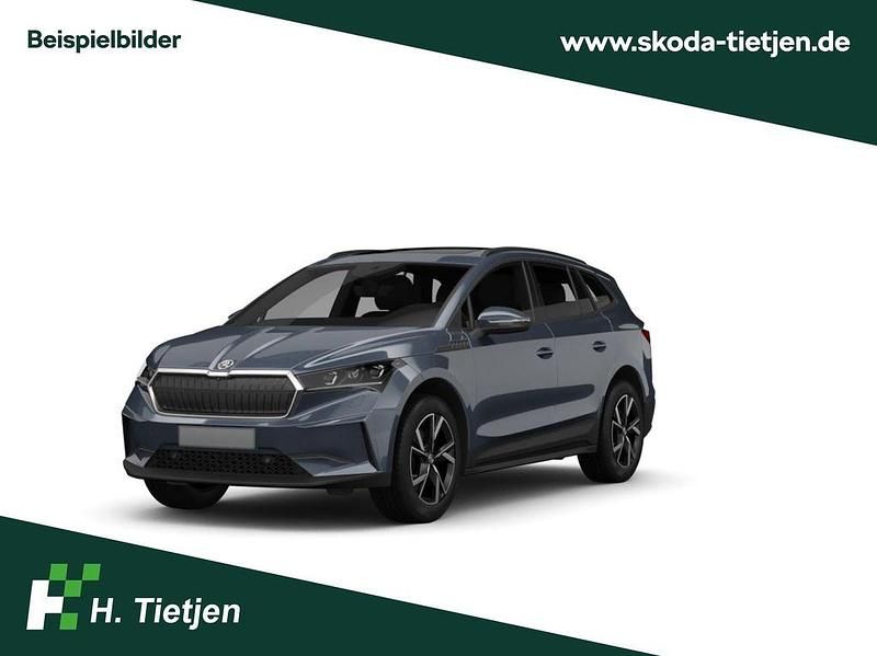 Grau Gebraucht 2023 Skoda Enyaq iV Loft SUV | 26.990 € (Etwas zu teuer) - Bild 1/4