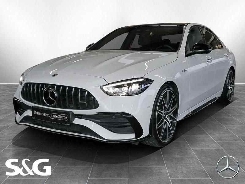 Manufaktur lack manufaktur opali Gebraucht 2023 Mercedes C43 AMG AMG Limousine | 58.890 € (Fairer Preis) - Bild 1/4