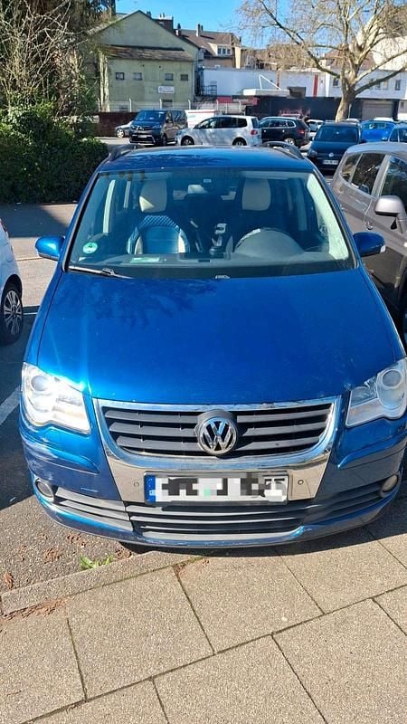 Gebraucht VW Touran 105 PS (77 kW) 2007 Blau Van / Kleinbus
