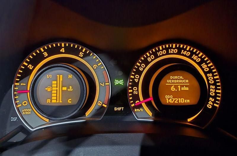 Gebraucht Toyota Auris Sol 97 PS (71 kW) 2008 Schwarz Kleinwagen