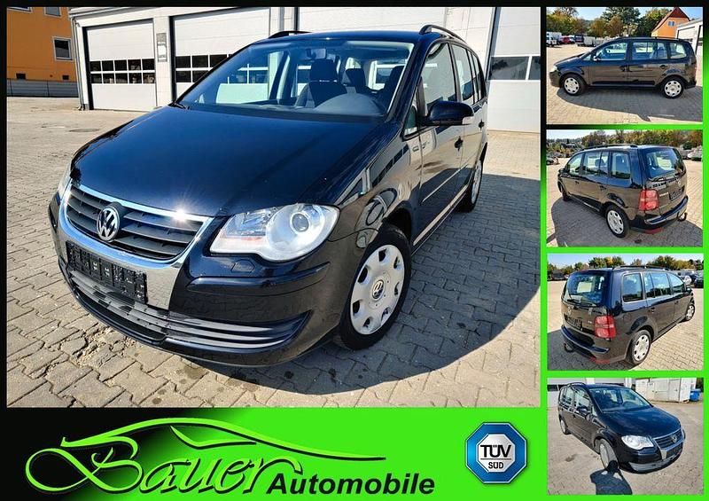 Schwarz Gebraucht 2008 VW Touran Van / Kleinbus | 2.490 € (Superpreis) - Bild 1/4