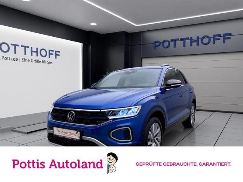 Blau Gebraucht 2025 VW T-Roc Goal SUV | 26.333 € (Guter Preis) - Bild 1/4