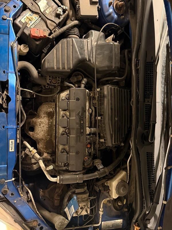 Gebraucht Honda Civic 2003 Blau Kleinwagen