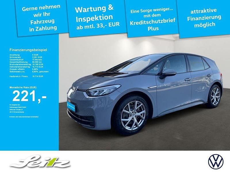 Gebraucht VW ID.3 Pure 110 kW (150 PS) 2021 Grau Kleinwagen
