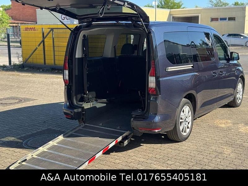 Gebraucht VW Caddy Maxi 122 PS (89 kW) 2021 Blau Van / Kleinbus