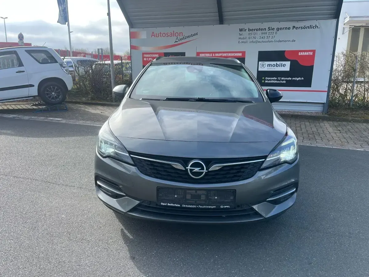 Gebraucht Opel Astra 122 PS (89 kW) 2020 Grau Kombi