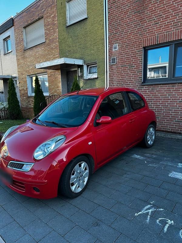 Gebraucht Nissan Micra 80 PS (58 kW) 2008 Rot Kleinwagen