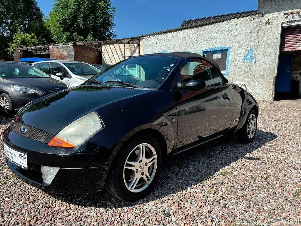 Gebraucht Ford StreetKa 95 PS (69 kW) 2003 Schwarz Cabrio