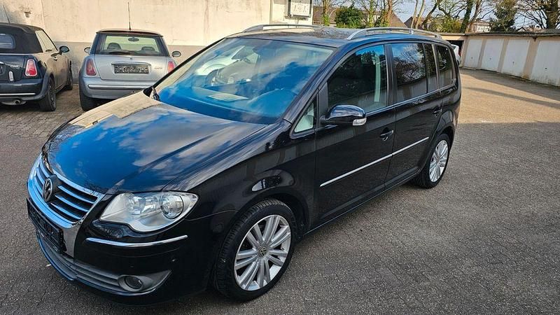 Gebraucht VW Touran Highline 140 PS (102 kW) 2007 Schwarz Van / Kleinbus