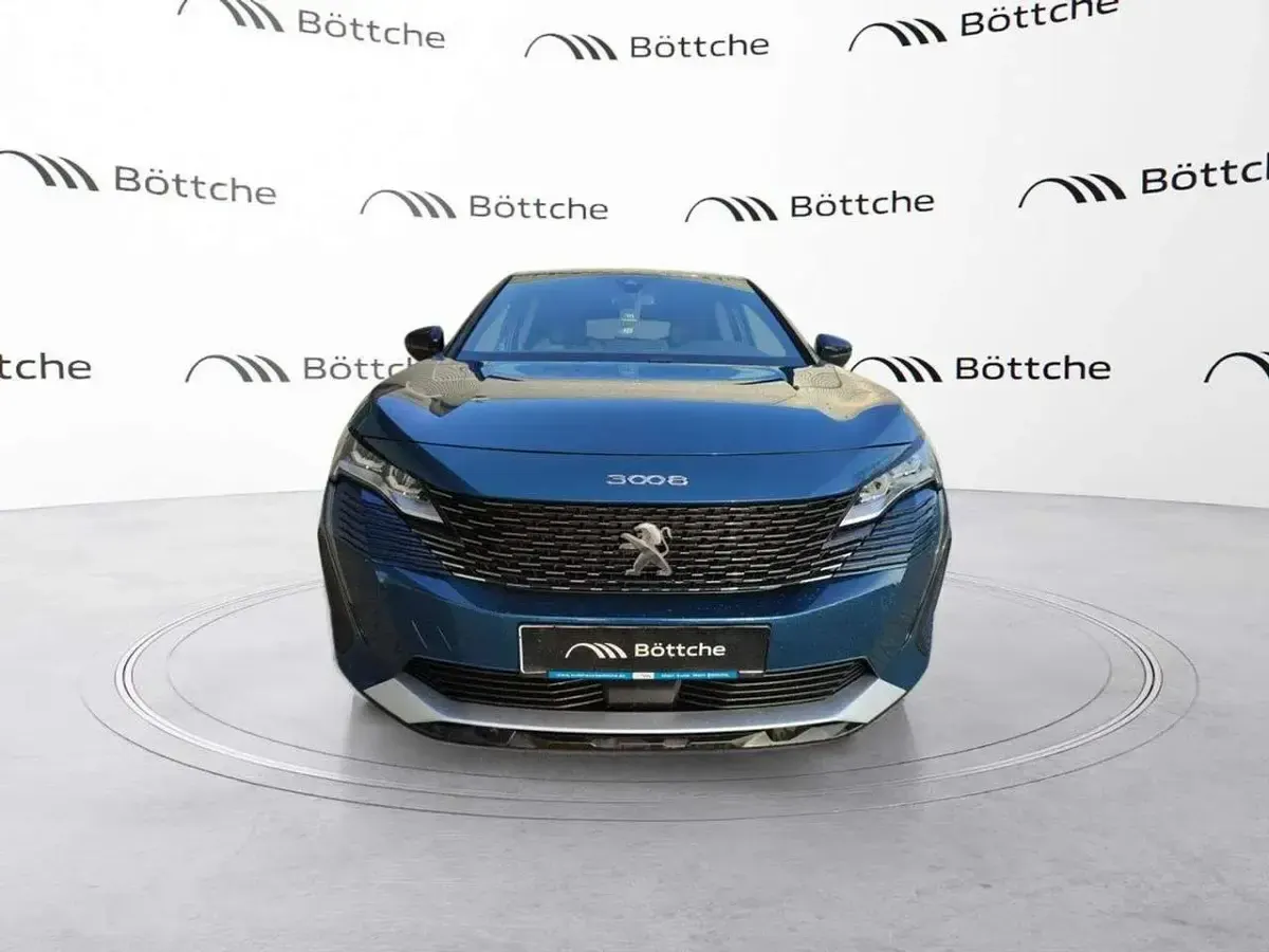 Gebraucht Peugeot 3008 Allure 131 PS (96 kW) 2024 Lackierung blau celebes/metallic klarlack SUV