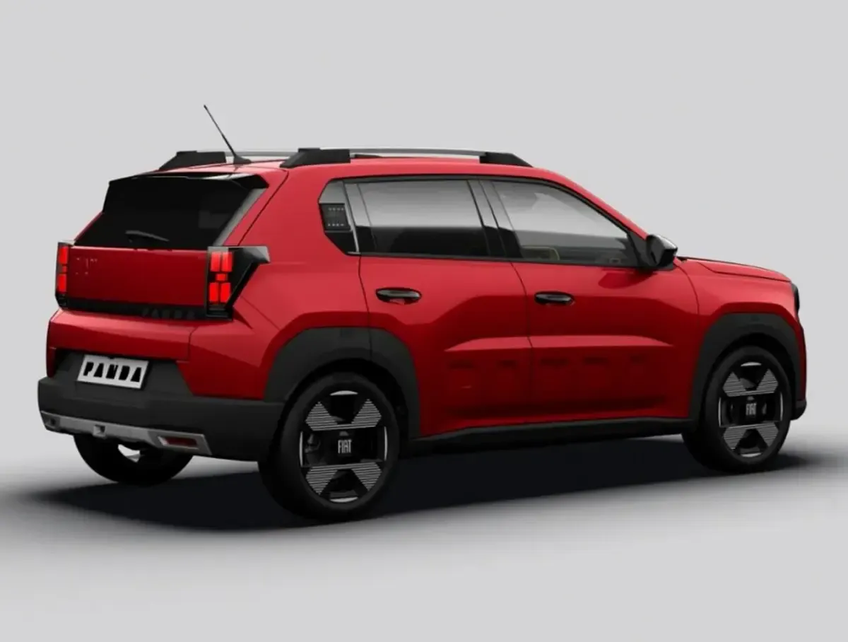 Neu Fiat Grande Panda La Prima 101 PS (74 kW) 2026 Rot by (red) / dach schwarz Kleinwagen