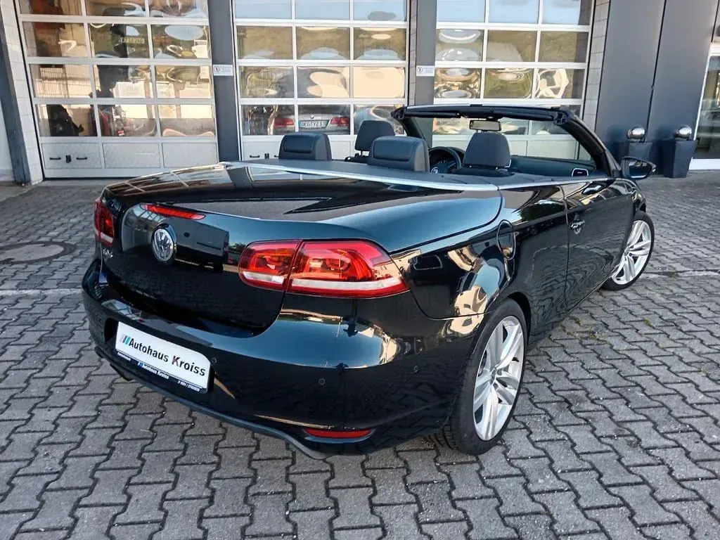 Gebraucht VW Eos Sport 160 PS (117 kW) 2011 Schwarz Cabrio