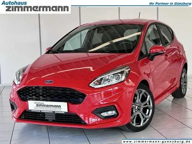 Rot Gebraucht 2020 Ford Fiesta ST-Line Kleinwagen | 15.250 € (Fairer Preis) - Bild 1/4