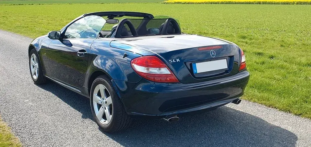 Gebraucht Mercedes SLK280 231 PS (169 kW) 2005 Blau Cabrio
