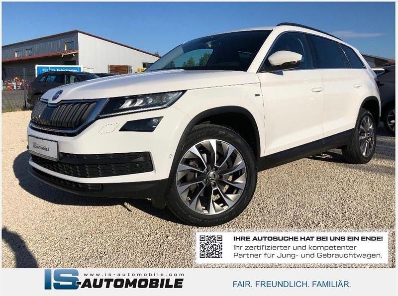 Candyweiss Gebraucht 2021 Skoda Kodiaq Clever SUV | 22.799 € (Fairer Preis) - Bild 1/4
