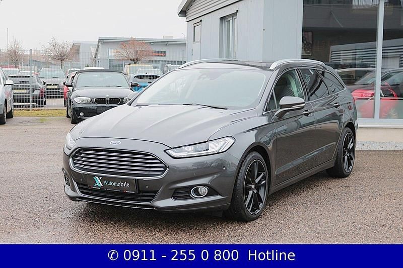 Gebraucht Ford Mondeo Titanium 150 PS (110 kW) 2016 Grau Kombi