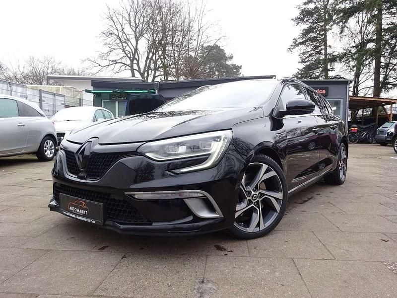 Schwarz Gebraucht 2017 Renault Mégane GrandTour GT Kombi | 12.490 € (Fairer Preis) - Bild 1/4
