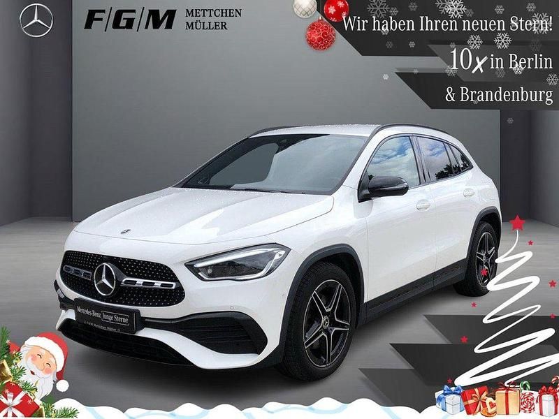 Weiß Gebraucht 2021 Mercedes GLA220 AMG line SUV | 31.670 € (Guter Preis) - Bild 1/4