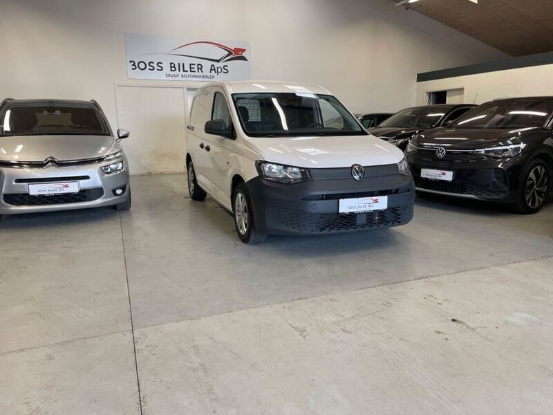 Gebraucht VW Caddy 102 PS (75 kW) 2021 Weiß Van / Kleinbus