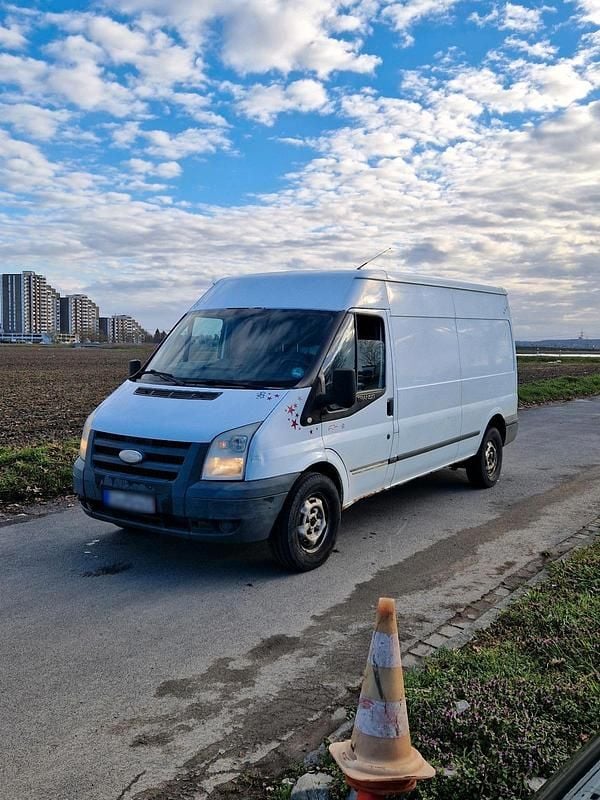 Gebraucht Ford Transit 120 PS (88 kW) 2010 Weiß Van / Kleinbus
