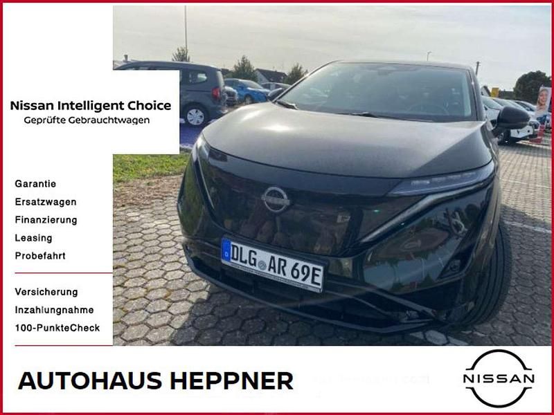 Aurora green Gebraucht 2022 Nissan Ariya Evolve SUV | 31.990 € - Bild 1/4
