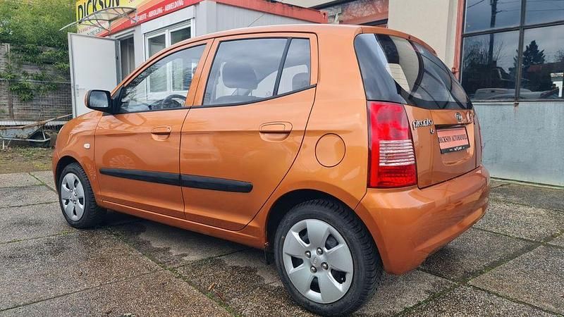 Gebraucht Kia Picanto LX 61 PS (44 kW) 2007 Orange Kleinwagen