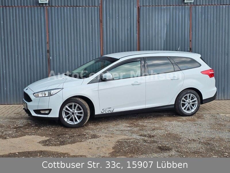 Weiß Gebraucht 2018 Ford Focus Kombi | 11.480 € (Fairer Preis) - Bild 1/4