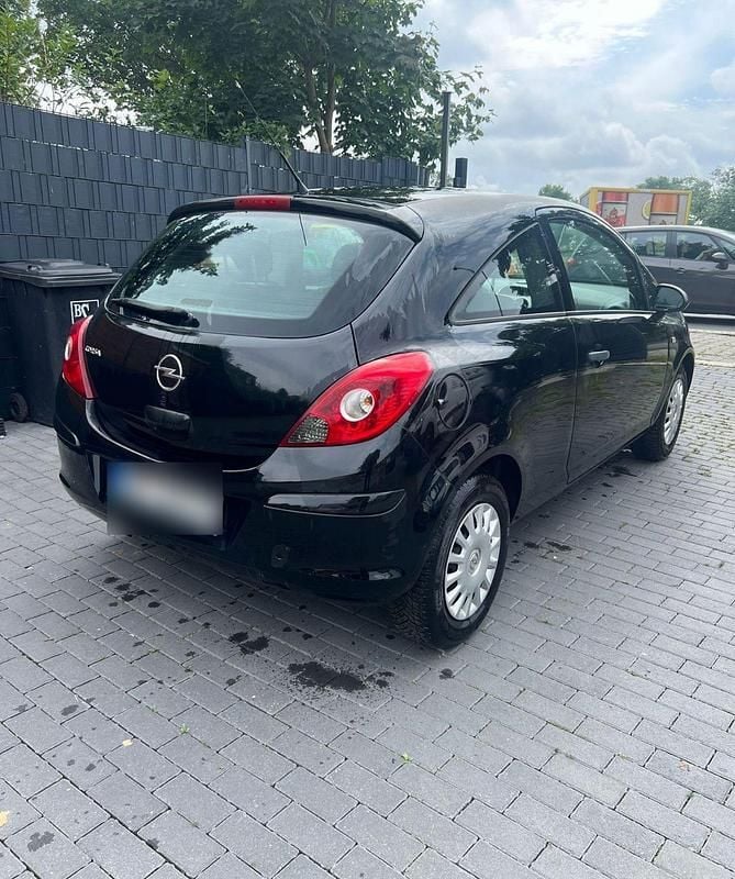 Gebraucht Opel Corsa 2008 Schwarz Kleinwagen