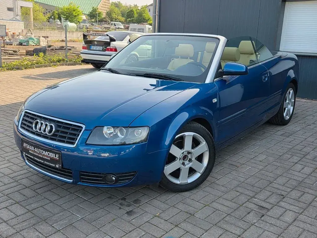Gebraucht Audi A4 Cabriolet 131 PS (96 kW) 2005 Blau Cabrio