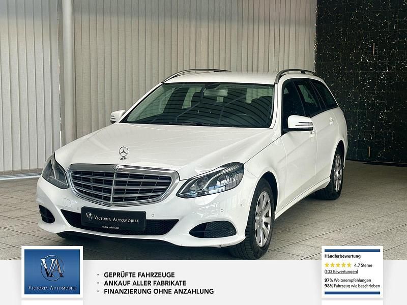 Weiß Gebraucht 2014 Mercedes E250 Kombi | 16.990 € (Superpreis) - Bild 1/4