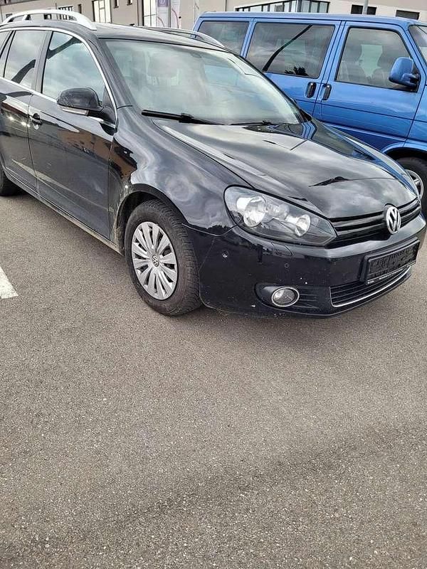 Schwarz Gebraucht 2011 VW Golf VI Highline Kombi | 6.200 € (Fairer Preis) - Bild 1/4