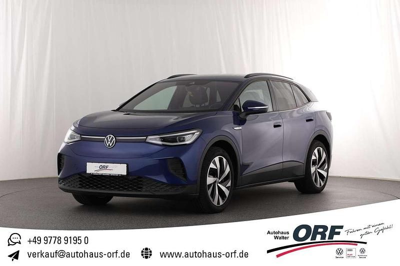 Blue dusk metallic Gebraucht 2024 VW ID.4 Pro Performance SUV | 32.450 € (Fairer Preis) - Bild 1/4