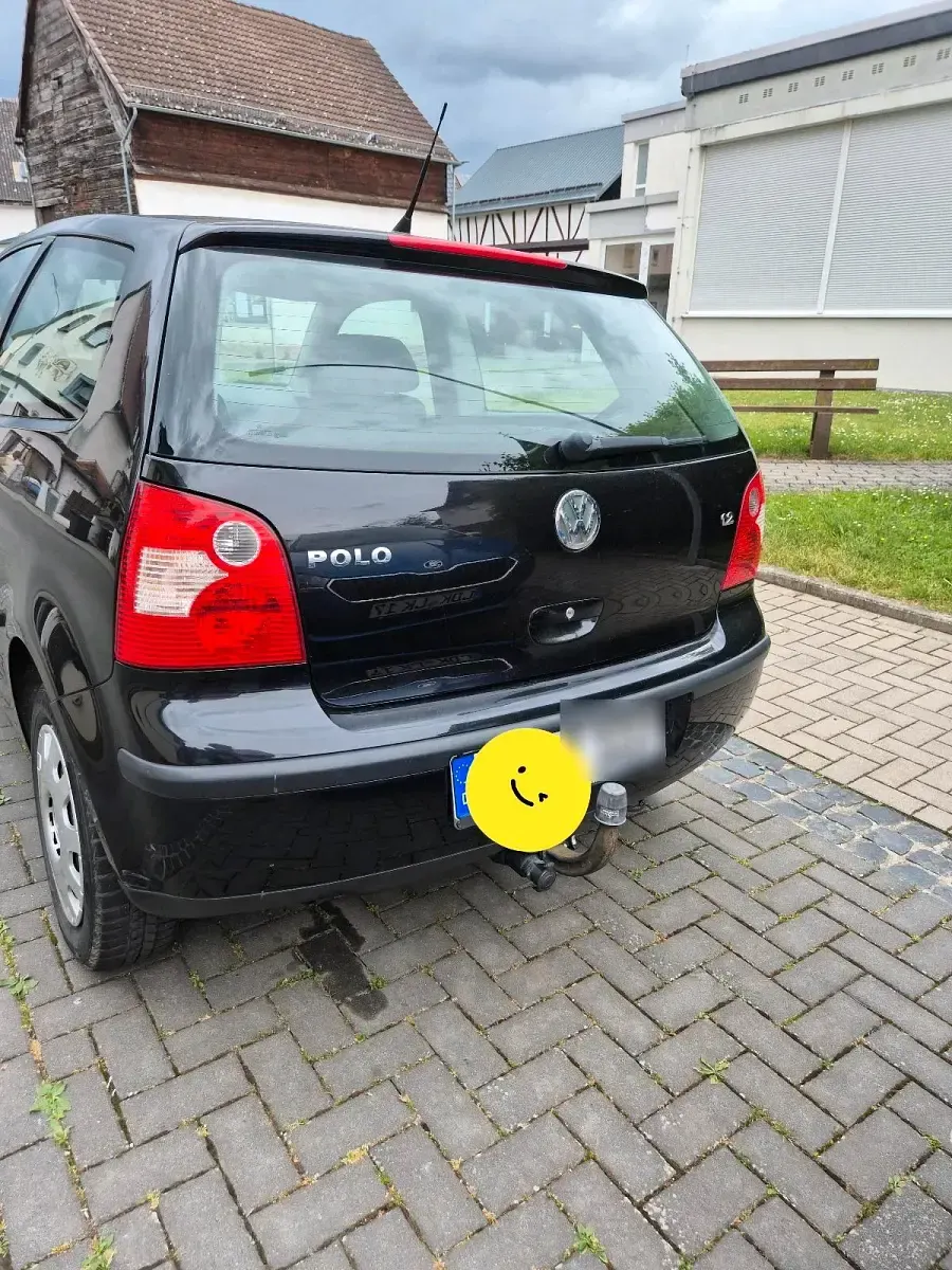 Gebraucht VW Polo 64 PS (47 kW) 2003 Schwarz Kleinwagen