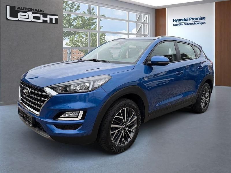 Blau Gebraucht 2019 Hyundai Tucson Advantage SUV | 18.490 € (Fairer Preis) - Bild 1/4