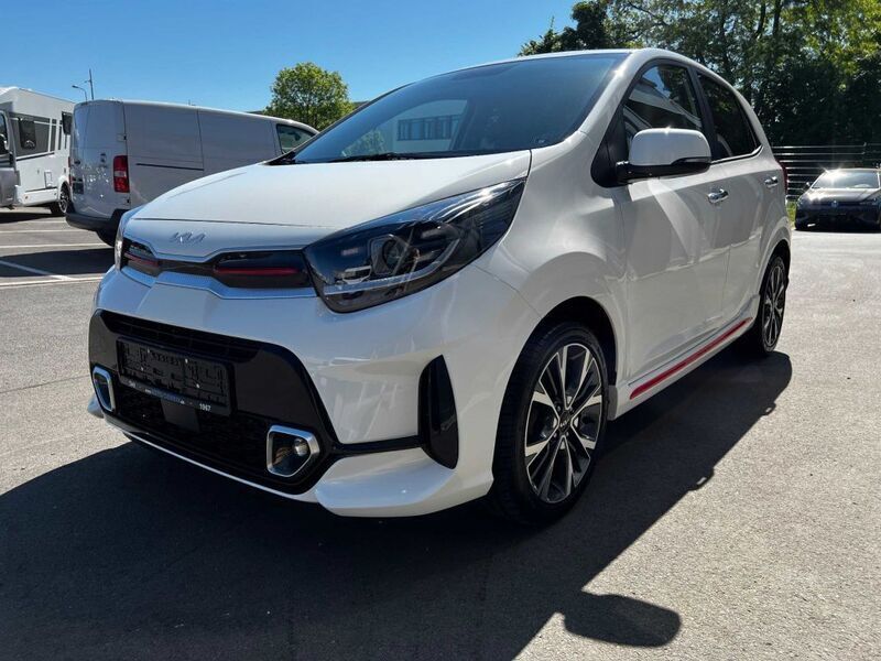 Schneeweiss Gebraucht 2023 Kia Picanto Kleinwagen | 17.880 € (Teuer) - Bild 1/4