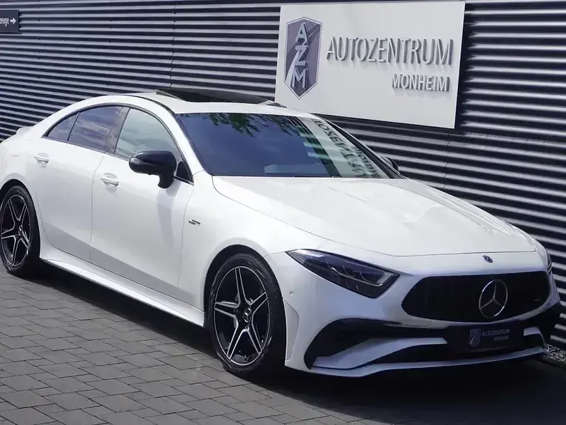 Gebraucht Mercedes CLS53 AMG AMG 435 PS (319 kW) 2022 Sonderlackierung diamantweiß bright designo Coupé