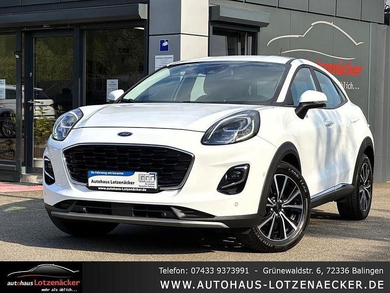 Weiß Gebraucht 2021 Ford Puma Titanium SUV | 14.990 € (Superpreis) - Bild 1/4