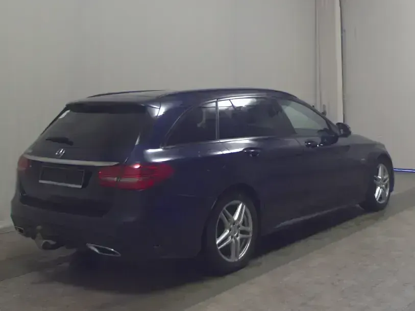 Gebraucht Mercedes C220 AMG line 194 PS (142 kW) 2021 Blau Kombi