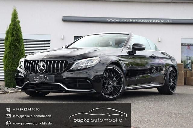 Schwarz Gebraucht 2023 Mercedes C63 AMG AMG Cabrio | 84.895 € - Bild 1/4