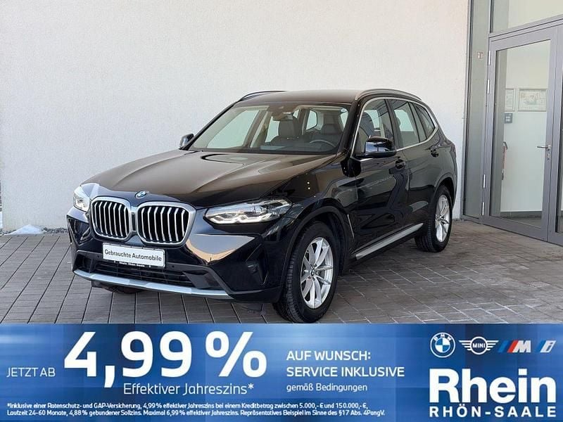Schwarz uni Gebraucht 2022 BMW X3 Sport Line SUV | 34.880 € (Superpreis) - Bild 1/4