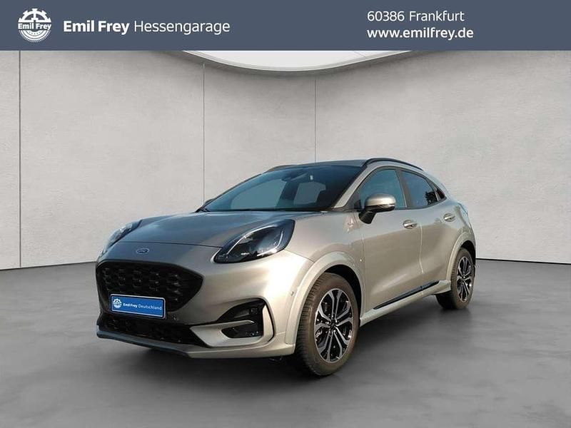 Solar silver metallic Gebraucht 2023 Ford Puma ST-Line X SUV | 19.450 € (Superpreis) - Bild 1/4