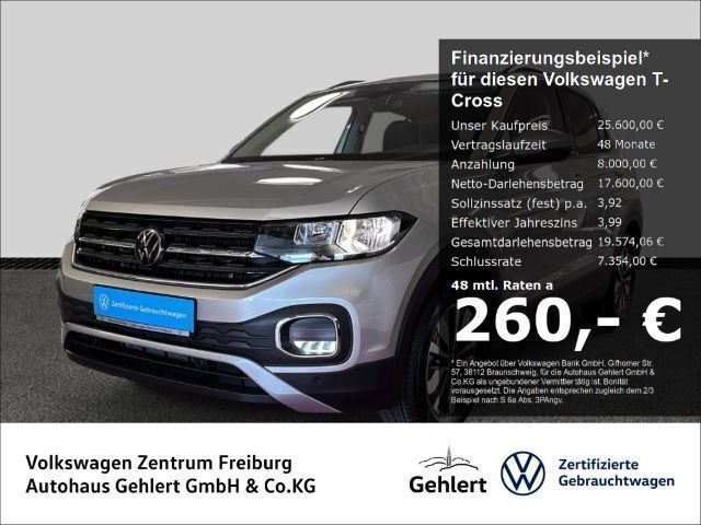 Silber Gebraucht 2023 VW T-Cross Move SUV | 25.600 € (Teuer) - Bild 1/4