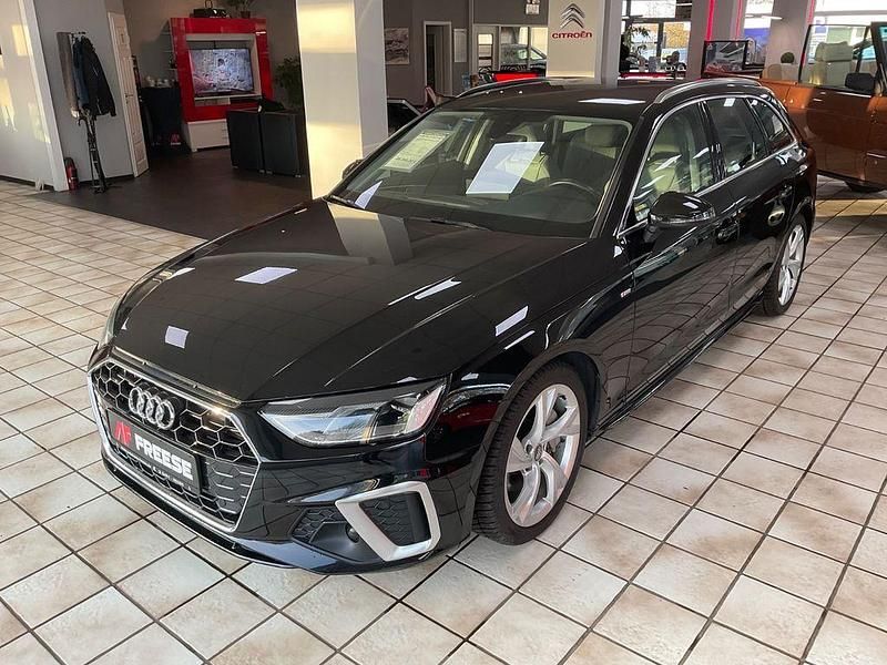 Schwarz Gebraucht 2020 Audi A4 S-Line Kombi | 24.990 € (Fairer Preis) - Bild 1/4