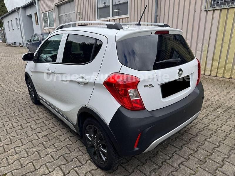 Gebraucht Opel Karl Rocks 75 PS (55 kW) 2017 Weiß Kleinwagen