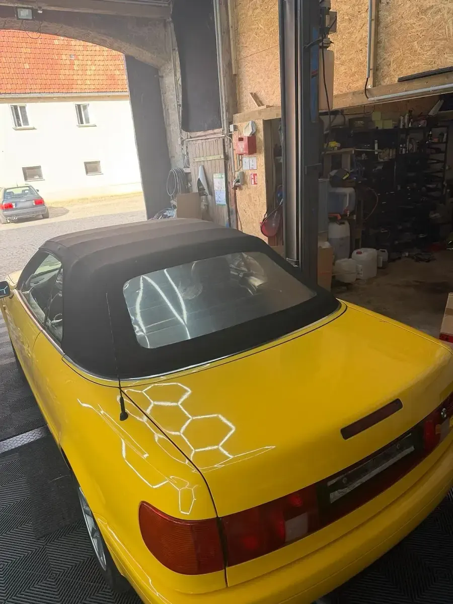 Used Audi Cabriolet 150 HP (110 kW) 1998 Yellow Cabriolet