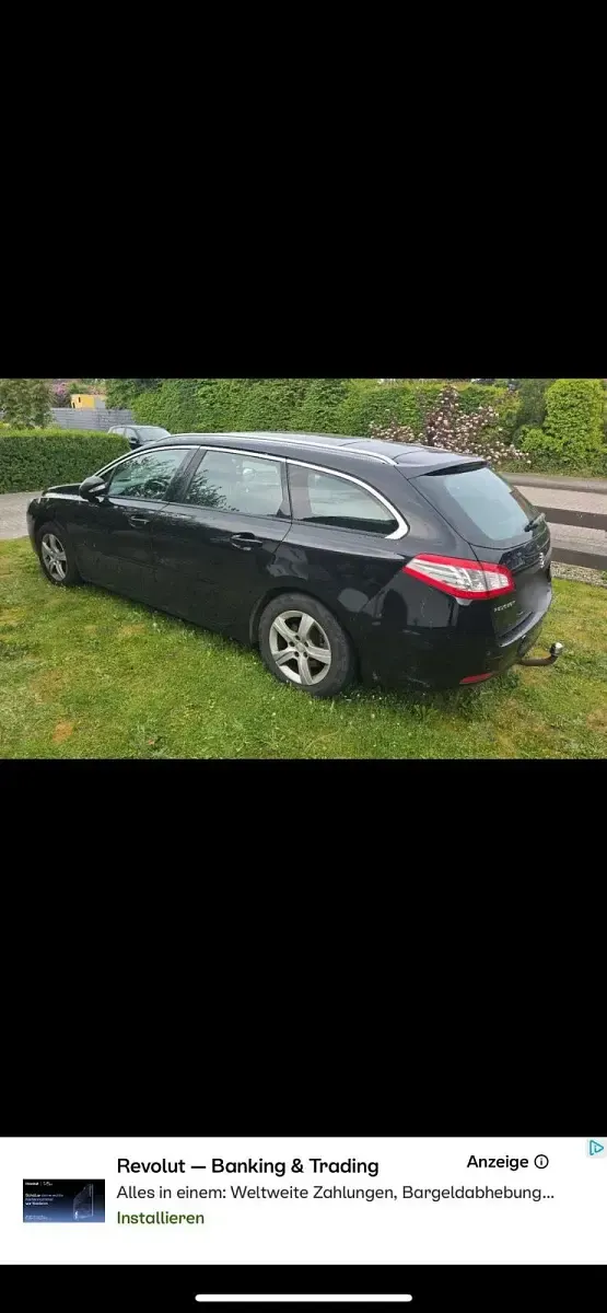 Gebraucht Peugeot 508 SW 163 PS (119 kW) 2011 Schwarz Kombi